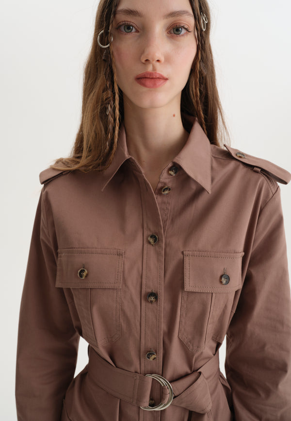 Shirt dress