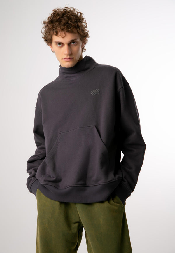 ROLL NECK SWEATSHIRT - et*nos