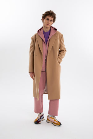 WIDE OVERSIZE COAT - et*nos